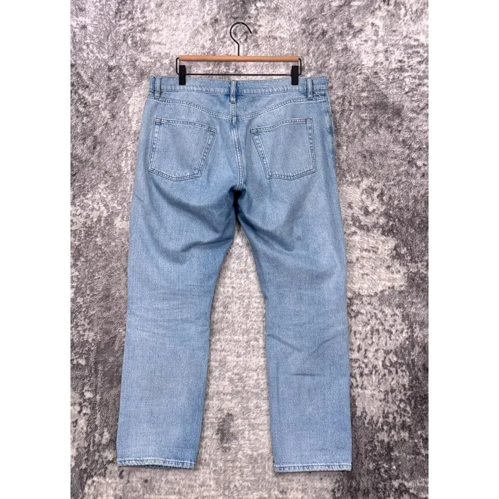 FRAME Jeans 30 Womens Le Slouch Distressed Slouchy Straight Denim